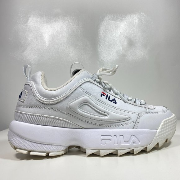 Fila Women Shoes Disruptors 2 Premium Sneakers White Sz 8 - Picture 6 of 15